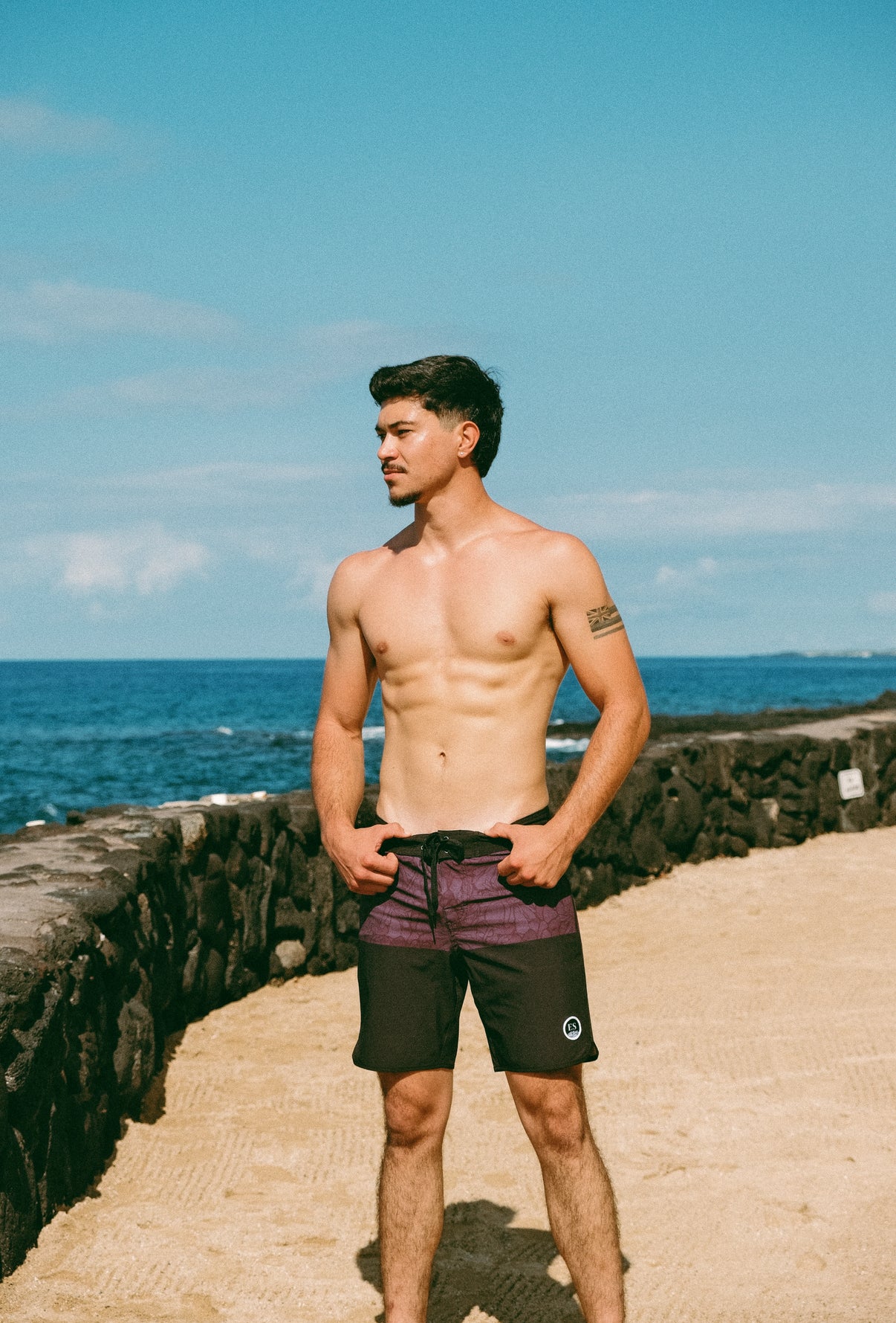 Ginger Kane board shorts