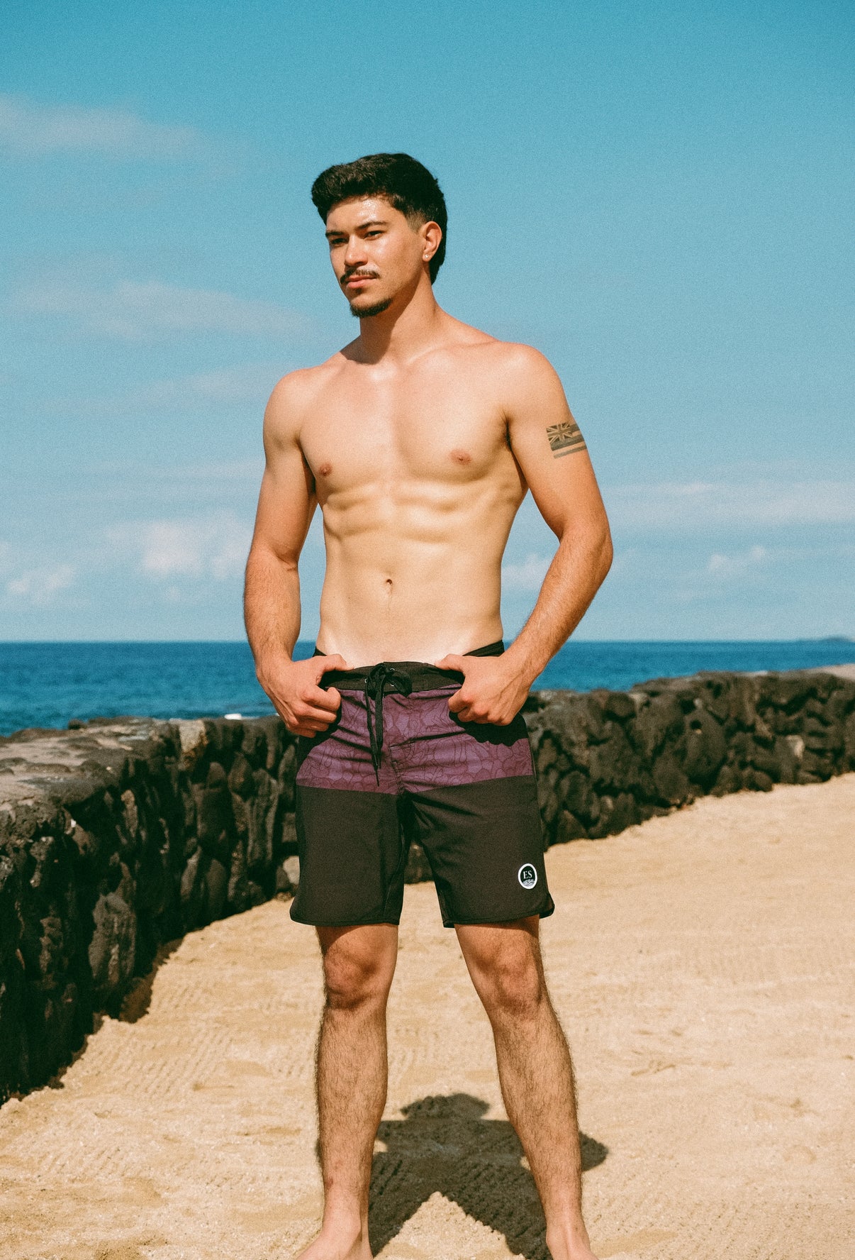 Ginger Kane board shorts