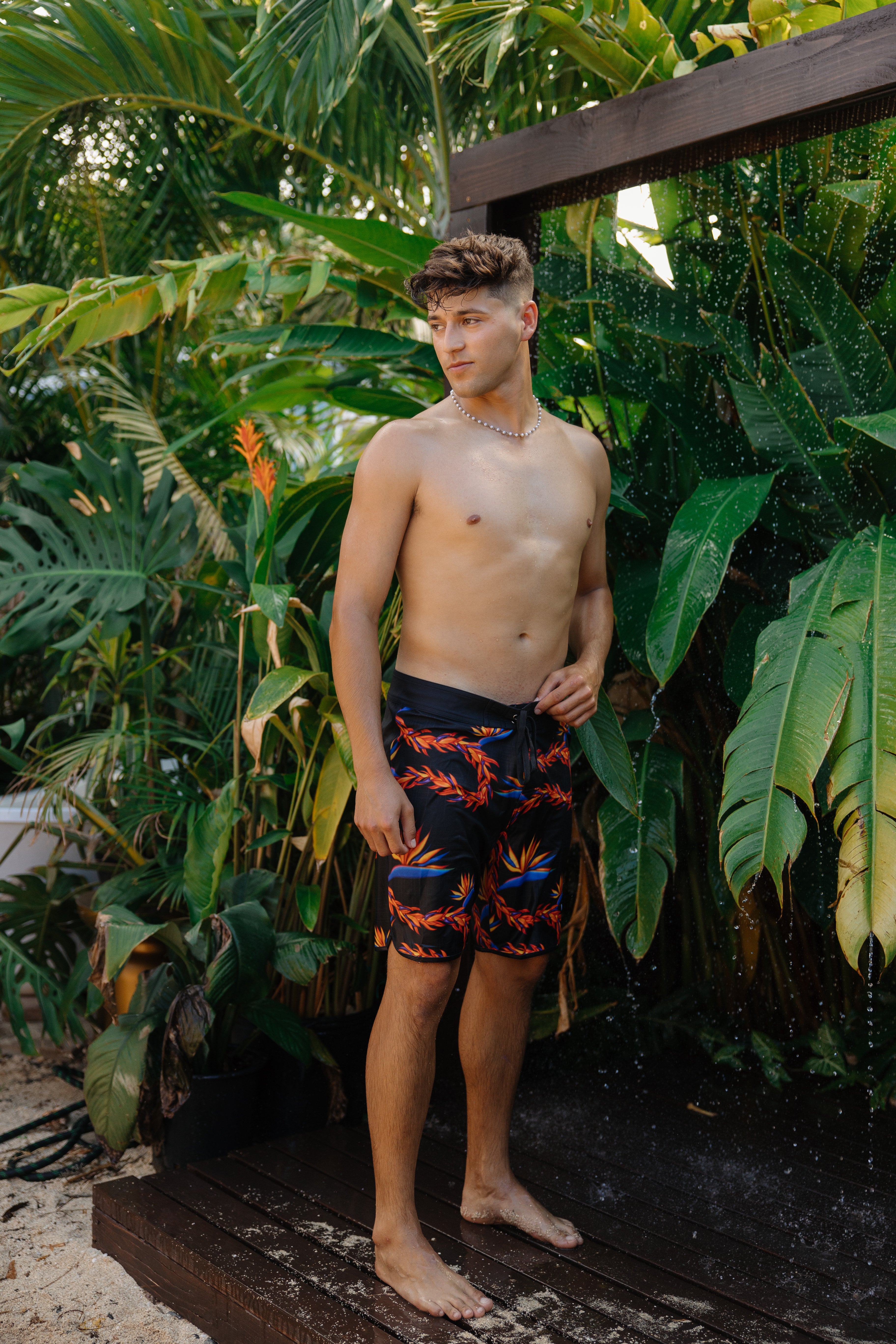 Bird of Paradise Kane Board Shorts