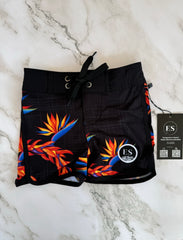 Keiki bird of paradise board shorts