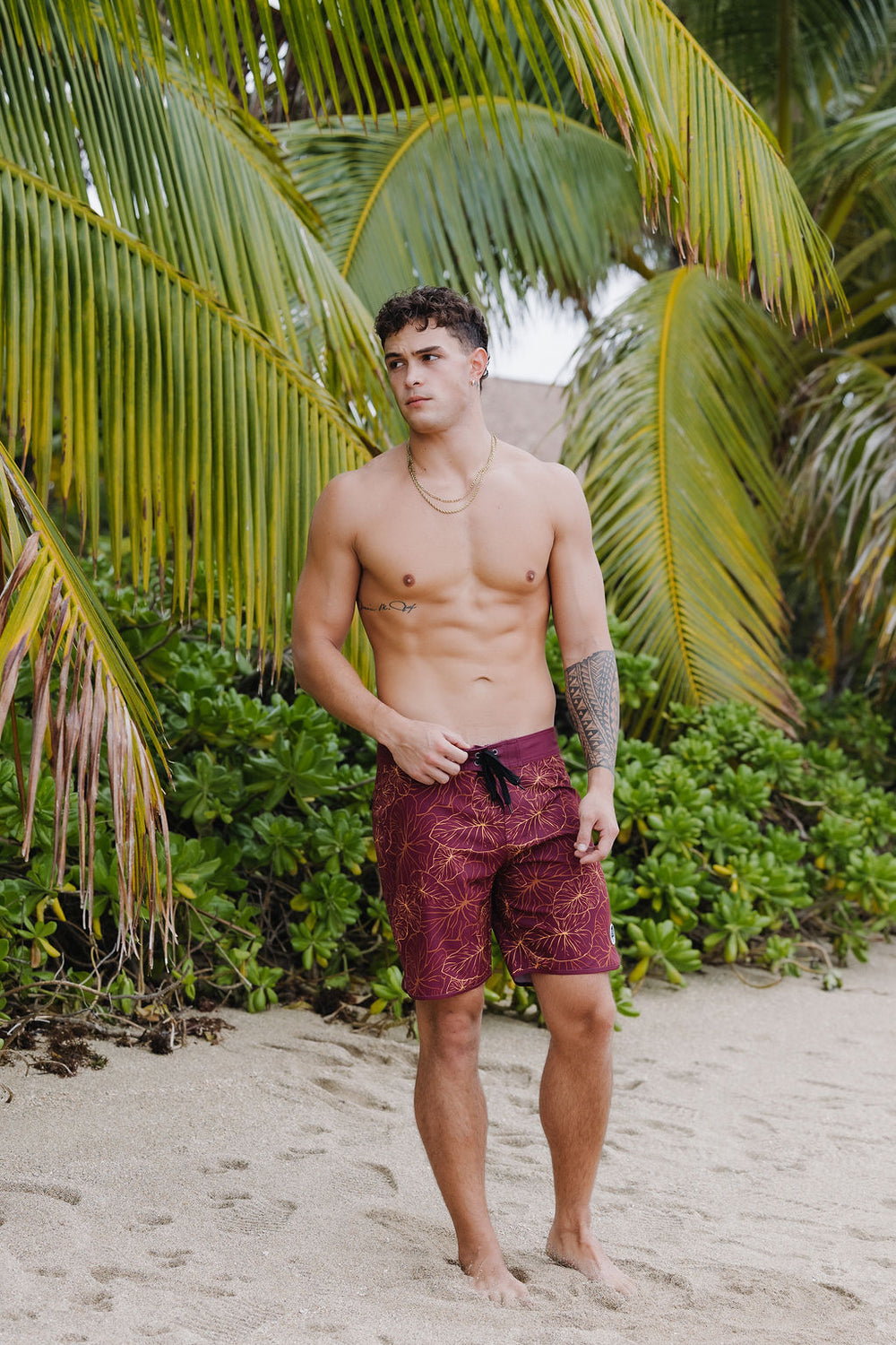 Kalo Red Board Shorts