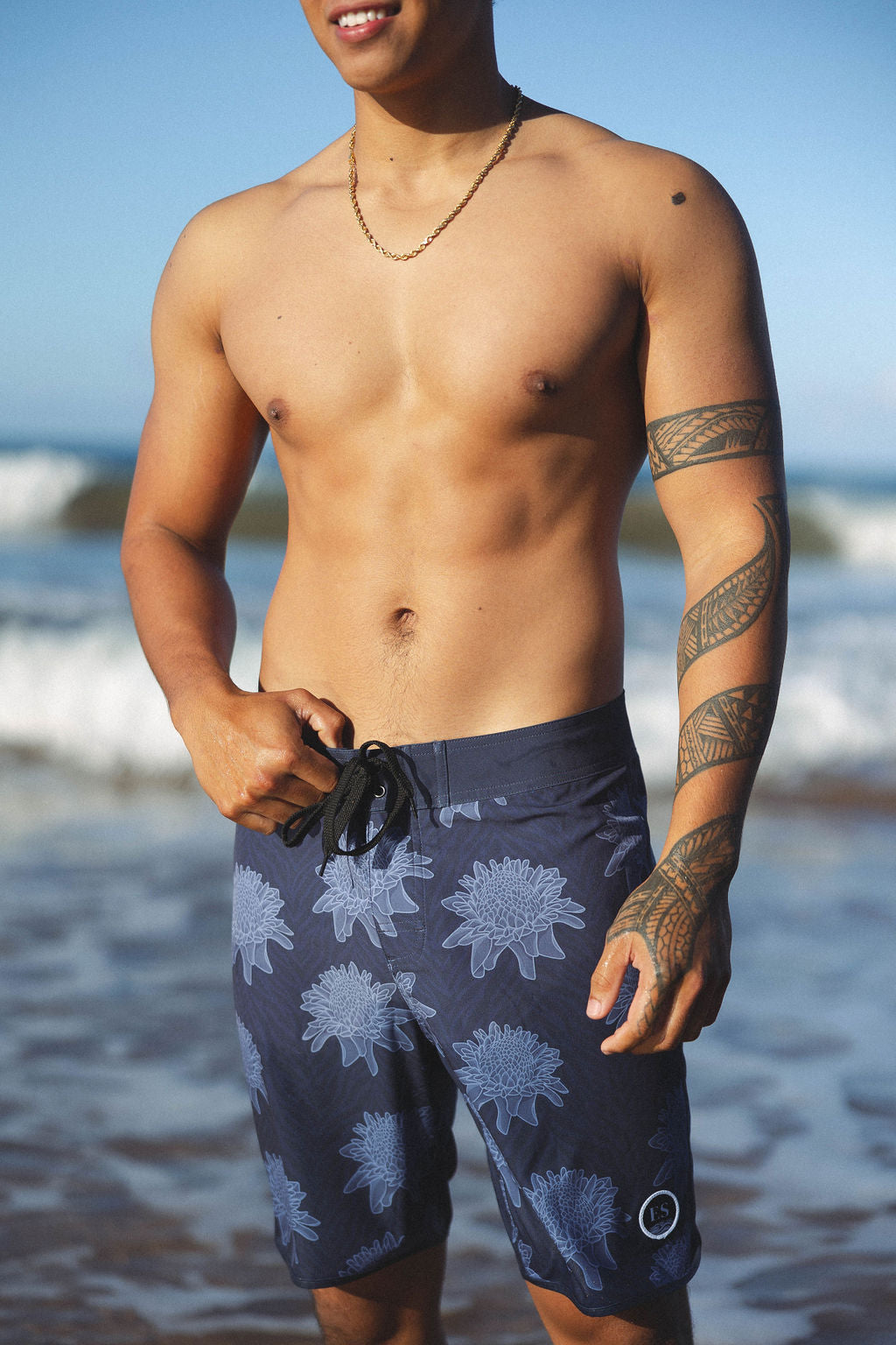Wild Protea Mens Board shorts