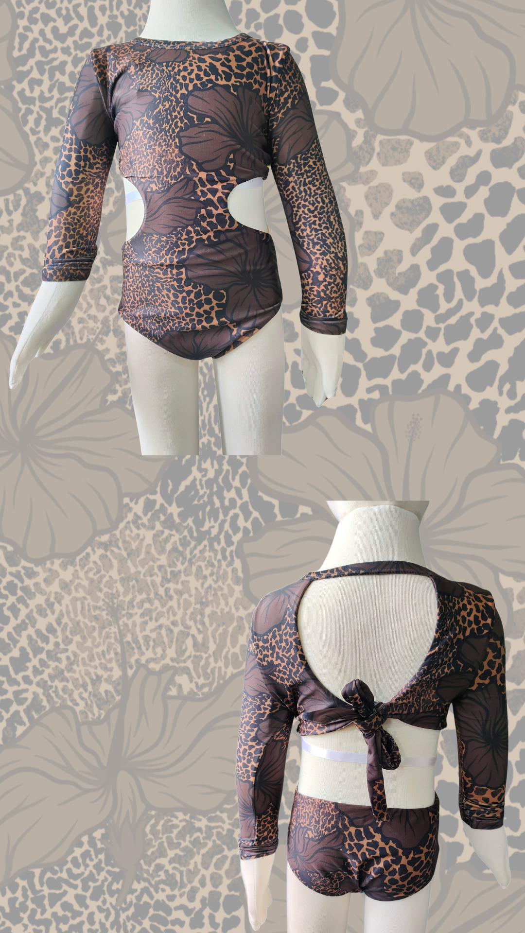 Wild Hibiscus Luna One piece