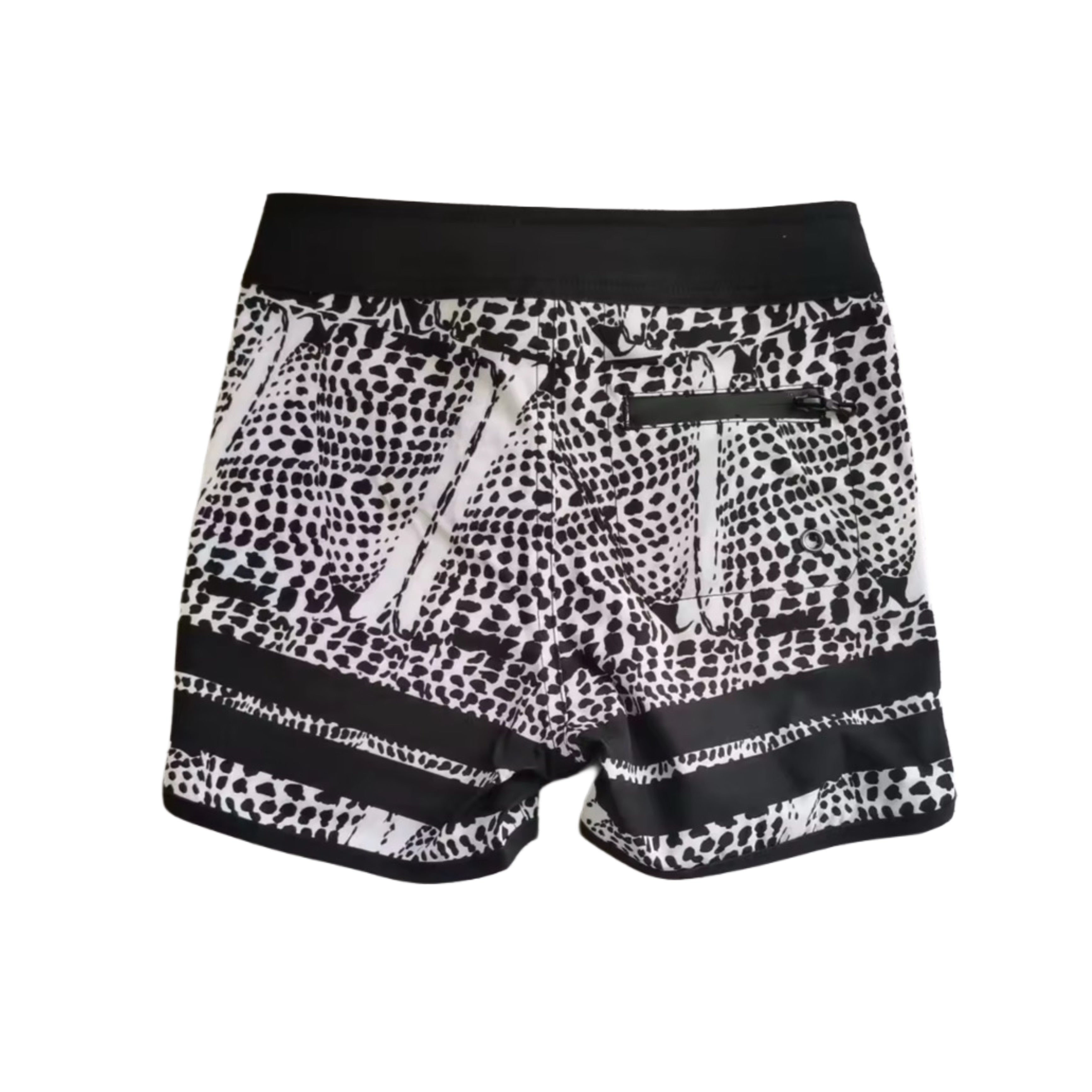 Keiki leopard cone shell board shorts