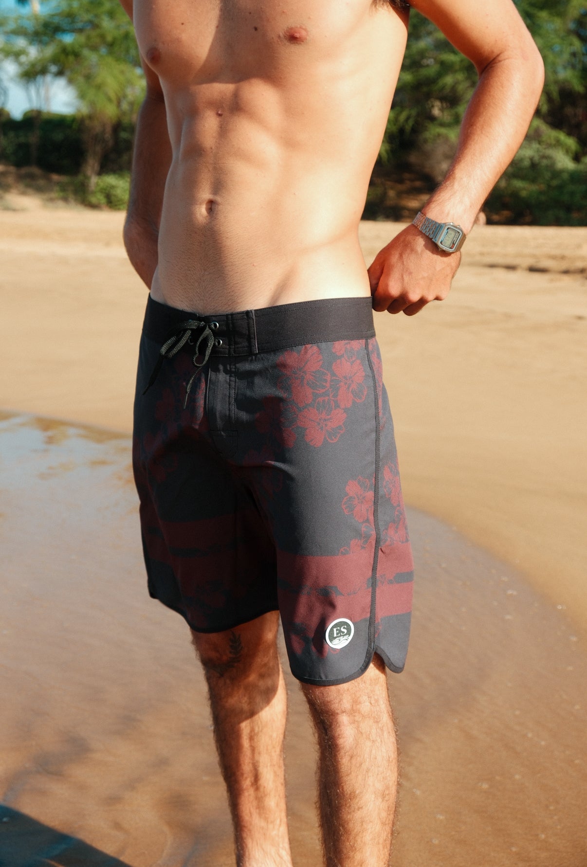 Fire Hau Board Shorts