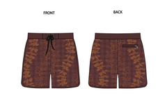 Keiki Pua palaka board shorts