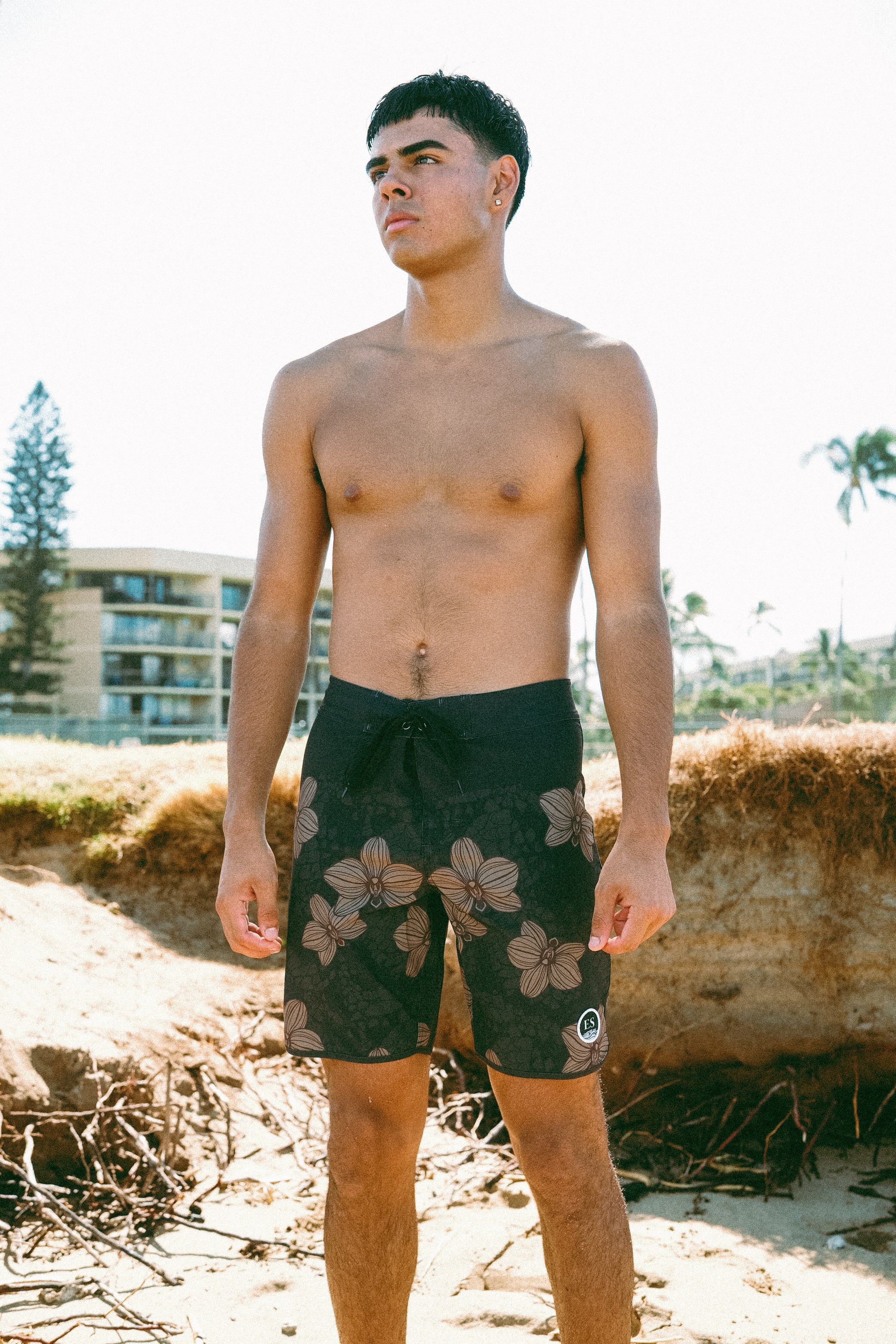 Hunter Orchid board shorts