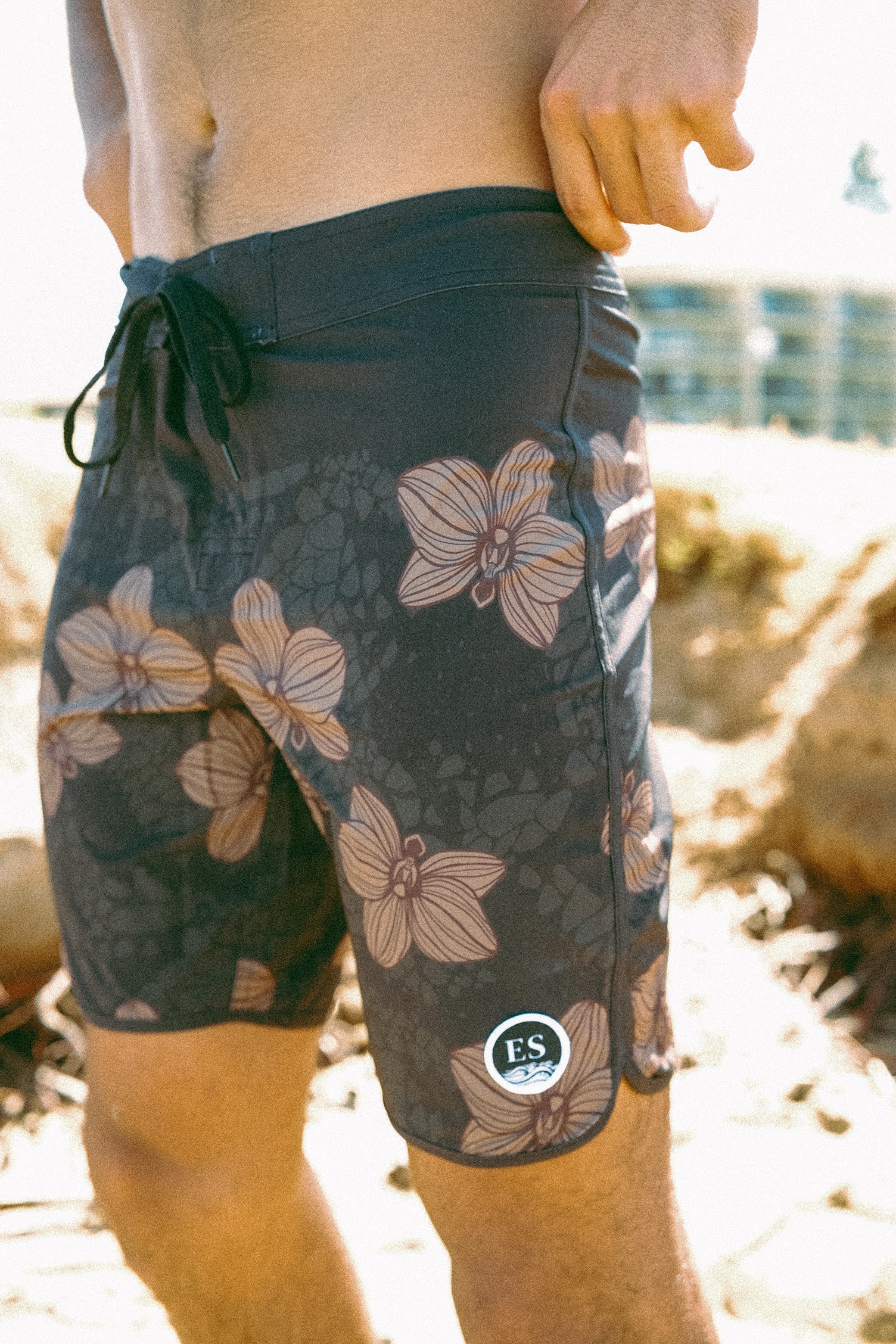 Hunter Orchid board shorts