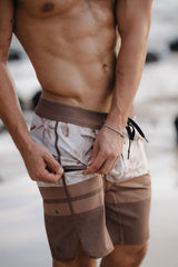 Miter Cream Board shorts