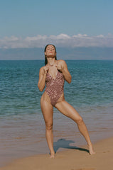 Bali one piece Naupaka Shell