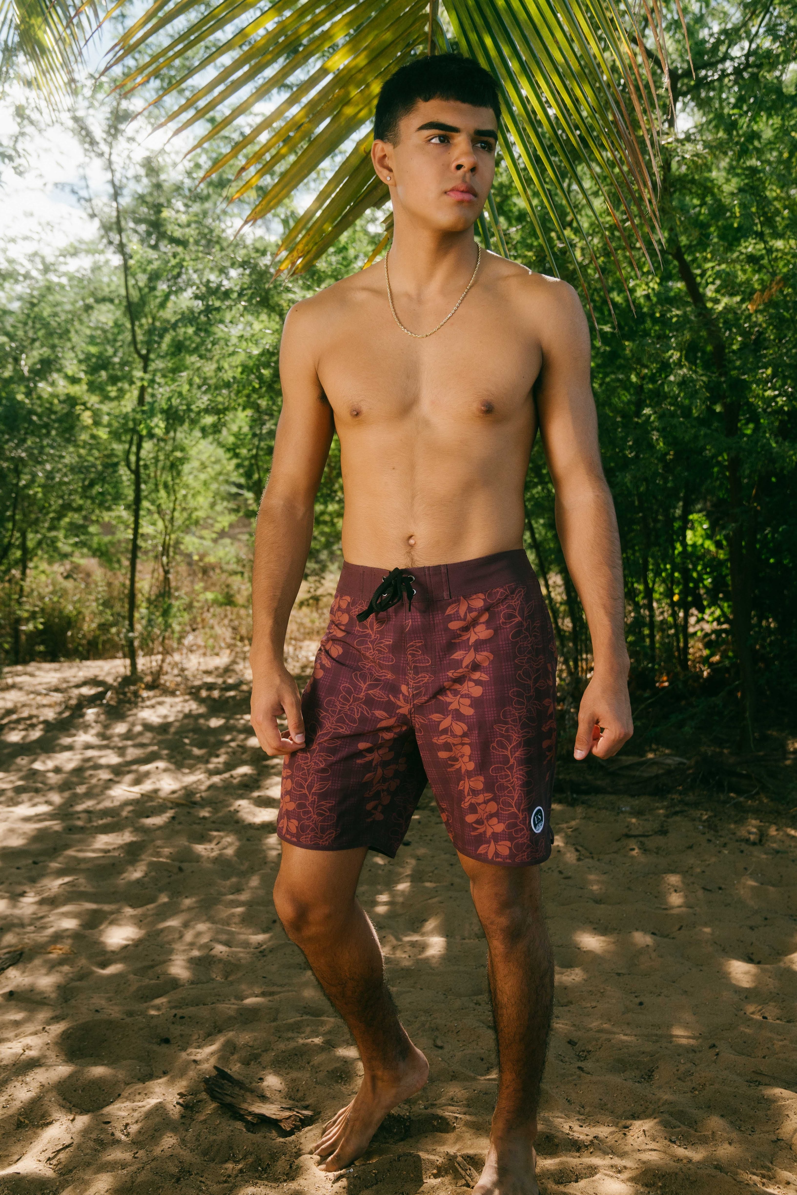 Pua palaka Kane Board Shorts