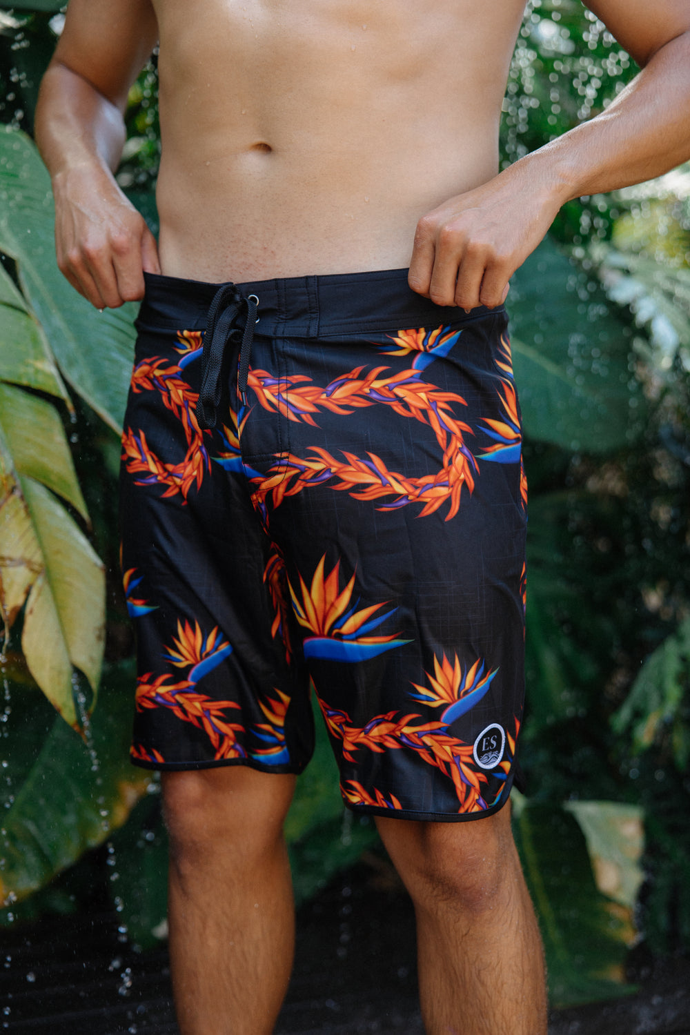 Bird of Paradise Kane Board Shorts