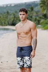Tahitian Gardinia Board Shorts