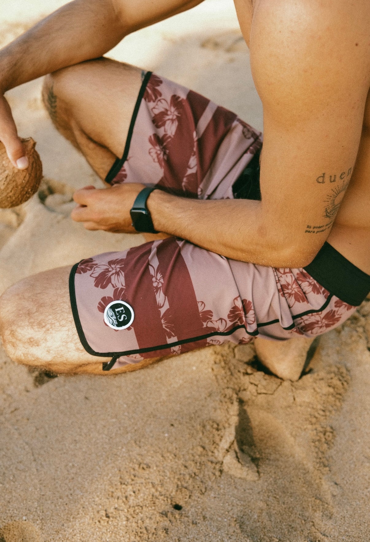 Island Hau nude  board shorts