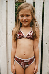 Vintage Hawaii red Keiki girls bikini